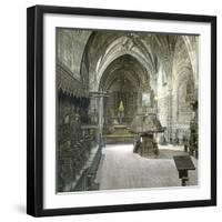 Avila (Spain), Convent of Saint Thomas, the Church's Chancel-Leon, Levy et Fils-Framed Photographic Print