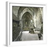 Avila (Spain), Convent of Saint Thomas, the Church's Chancel-Leon, Levy et Fils-Framed Photographic Print