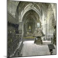 Avila (Spain), Convent of Saint Thomas, the Church's Chancel-Leon, Levy et Fils-Mounted Photographic Print