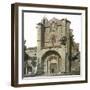 Avila (Spain), Facade of the Convent of Saint Thomas-Leon, Levy et Fils-Framed Photographic Print