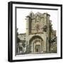 Avila (Spain), Facade of the Convent of Saint Thomas-Leon, Levy et Fils-Framed Photographic Print