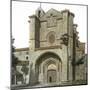 Avila (Spain), Facade of the Convent of Saint Thomas-Leon, Levy et Fils-Mounted Photographic Print