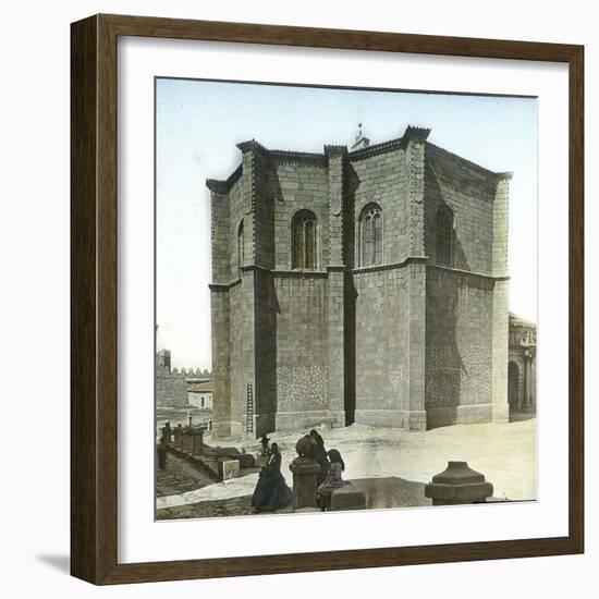 Avila (Spain), the Mosen Rubi Chapel-Leon, Levy et Fils-Framed Photographic Print