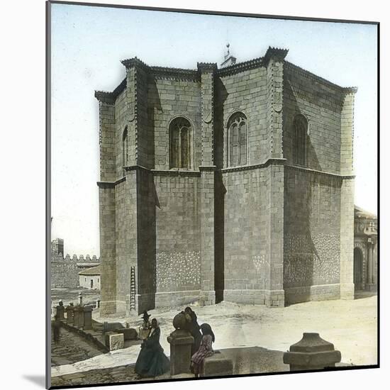 Avila (Spain), the Mosen Rubi Chapel-Leon, Levy et Fils-Mounted Photographic Print