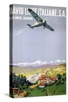 Avio Linee Italiane. S.A.-null-Stretched Canvas