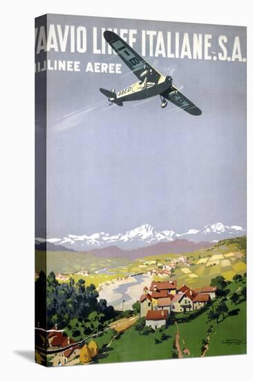 Avio Linee Italiane. S.A.-null-Stretched Canvas