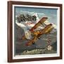 Avion postal-Bruno Pozzo-Framed Art Print