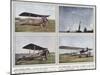 Avion Retour D'Essen, Tir Contre Avion, "Le Y En a Bon", Avion De Reconnaissance-Jules Gervais-Courtellemont-Mounted Photographic Print