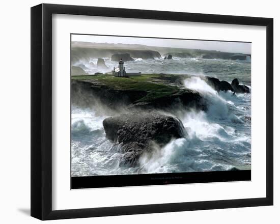 Avis de Coup de Vent sur les Poulains-Philip Plisson-Framed Art Print