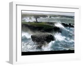 Avis de Coup de Vent sur les Poulains-Philip Plisson-Framed Art Print