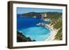 Avlaki Beach and Bay, Paxos, Paxi, Ionian Islands, Greek Islands, Greece, Europe-Tuul-Framed Photographic Print