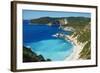 Avlaki Beach and Bay, Paxos, Paxi, Ionian Islands, Greek Islands, Greece, Europe-Tuul-Framed Photographic Print