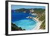 Avlaki Beach and Bay, Paxos, Paxi, Ionian Islands, Greek Islands, Greece, Europe-Tuul-Framed Photographic Print