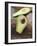 Avocado, Halved, on Old Chopping Board-Jo Kirchherr-Framed Photographic Print