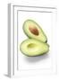 Avocado Halves-Jon Stokes-Framed Photographic Print