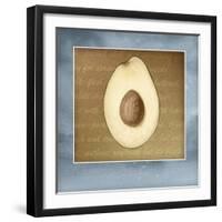 Avocado in Three 02-Kory Fluckiger-Framed Giclee Print