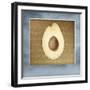 Avocado in Three 02-Kory Fluckiger-Framed Giclee Print