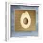 Avocado in Three 02-Kory Fluckiger-Framed Giclee Print