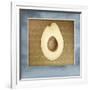 Avocado in Three 02-Kory Fluckiger-Framed Giclee Print