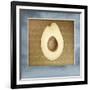 Avocado in Three 02-Kory Fluckiger-Framed Giclee Print