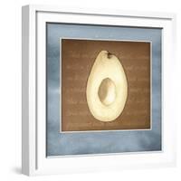 Avocado in Three 03-Kory Fluckiger-Framed Giclee Print