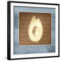 Avocado in Three 03-Kory Fluckiger-Framed Giclee Print