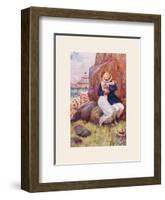 Avoiding the Crush-Percy Hickling-Framed Premium Giclee Print