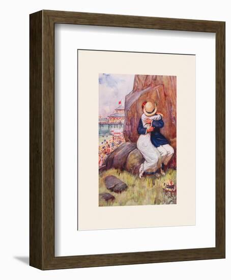 Avoiding the Crush-Percy Hickling-Framed Premium Giclee Print