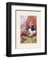 Avoiding the Crush-Percy Hickling-Framed Premium Giclee Print