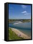 Avon Estuary, Bigbury on Sea, South Hams, Devon, England, United Kingdom, Europe-Charles Bowman-Framed Stretched Canvas