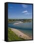 Avon Estuary, Bigbury on Sea, South Hams, Devon, England, United Kingdom, Europe-Charles Bowman-Framed Stretched Canvas