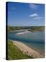 Avon Estuary, Bigbury on Sea, South Hams, Devon, England, United Kingdom, Europe-Charles Bowman-Stretched Canvas