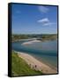 Avon Estuary, Bigbury on Sea, South Hams, Devon, England, United Kingdom, Europe-Charles Bowman-Framed Stretched Canvas