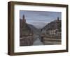 Avon Gorge Blue Sky with Clouds, December-Tom Hughes-Framed Giclee Print