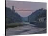 Avon Gorge, Twilight, October-Tom Hughes-Stretched Canvas