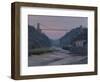 Avon Gorge, Twilight, October-Tom Hughes-Framed Giclee Print