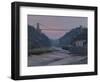 Avon Gorge, Twilight, October-Tom Hughes-Framed Giclee Print