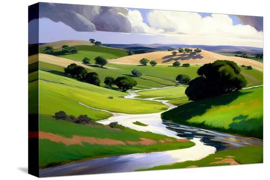 Stretched Canvas Print, , large