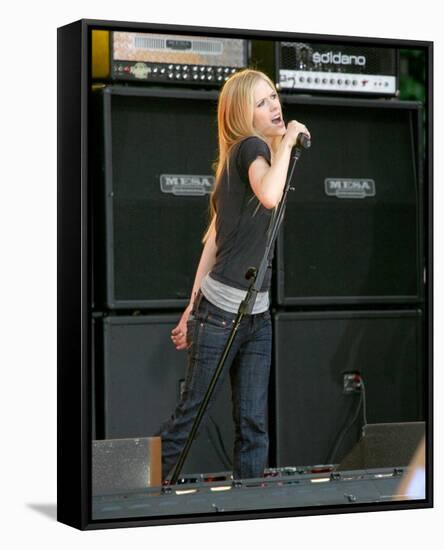 Avril Lavigne-null-Framed Stretched Canvas