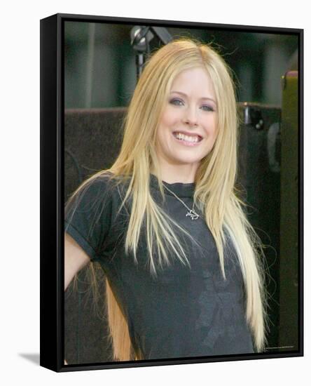 Avril Lavigne-null-Framed Stretched Canvas