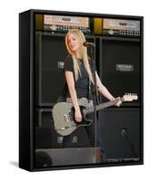 Avril Lavigne-null-Framed Stretched Canvas