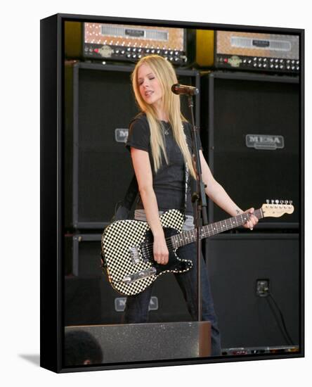 Avril Lavigne-null-Framed Stretched Canvas