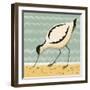 Avuncular Avocet-Catriona Hall-Framed Giclee Print