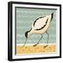 Avuncular Avocet-Catriona Hall-Framed Giclee Print