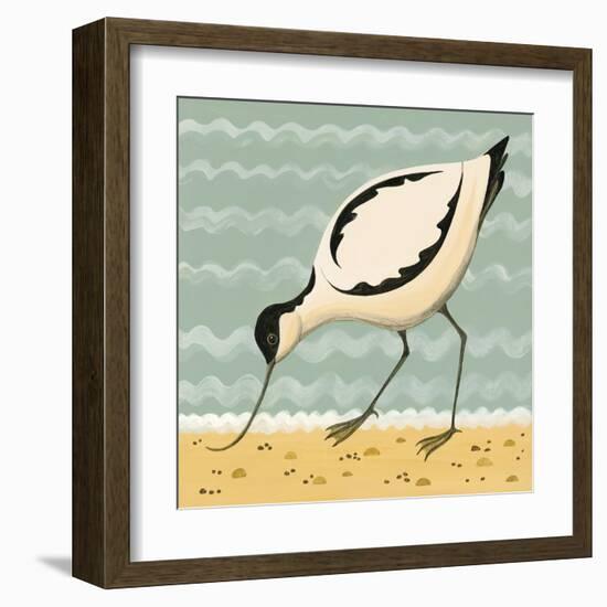 Avuncular Avocet-Catriona Hall-Framed Giclee Print