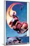 AVX: Vs No.1: Panels with Iron Man Flying-Adam Kubert-Mounted Poster