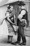 A Young Slovak Couple, Hungary, 1926-AW Cutler-Giclee Print