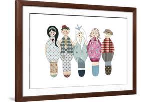 Aw15 Small Dolls-Effie Zafiropoulou-Framed Giclee Print