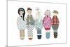 Aw15 Small Dolls-Effie Zafiropoulou-Mounted Giclee Print