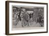 Awaiting Orders for the Front, a Detachment of Imperial Yeomanry at Norwich-William Hatherell-Framed Giclee Print